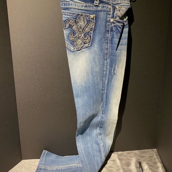 🤑Grace in LA Denim Boot Cut Jeans - Picture 1 of 3